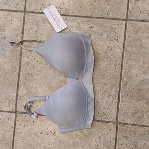 NWT Isaac Mizrahi Gray Women's Bra 36C